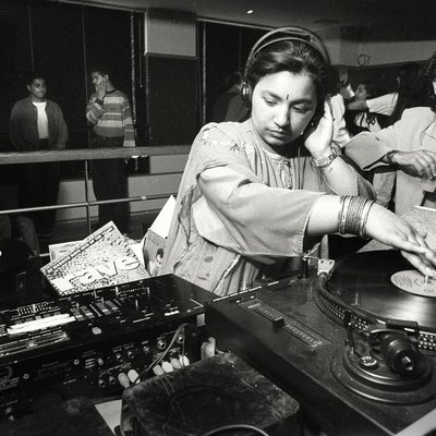 Photo of DJ at Daytimer circa 1989