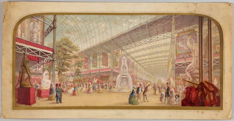 The Interior of the Great Exhibition