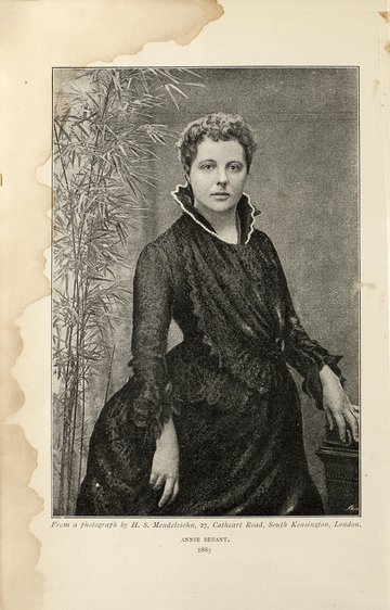 Portrait of Annie Besant