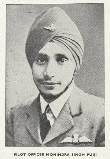 Portrait of Mahinder Singh Pujji, 1942