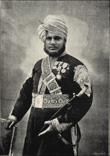 Portrait of Abdul Karim in The Mirror of British Merchandise, 1894