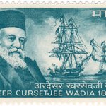 Photo of Ardaseer Cursetjee 1969 stamp of India