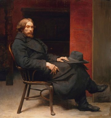 Painting of Augustus John