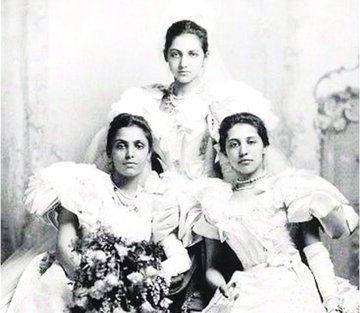 Portrait of Bamba, Catherine and Sophia Duleep Singh
