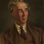 Painting of Bertrand Russell