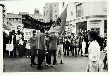 Photo from the Black Power Demonstration