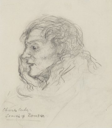 Drawing of Ernest Dowson