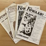 Photo of four FOWAAD magazine covers