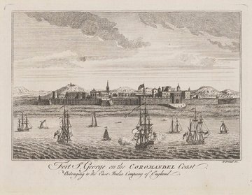 Drawing of Fort St George