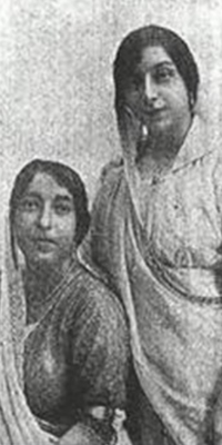 Portrait of Herabai and Mithan Tata