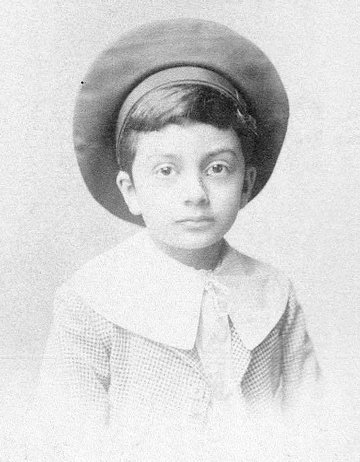Portrait of young Kaikhosru Shapurji Sorabji