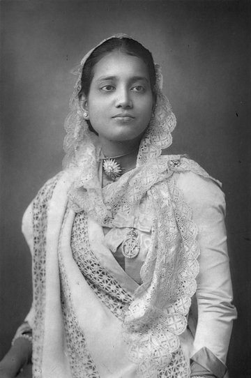Portrait of Maharani Suniti Devi