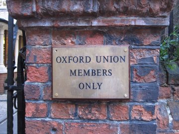 Photo of the entrance to Oxford Union