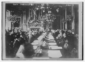 Photo of the Paris Peace Conference