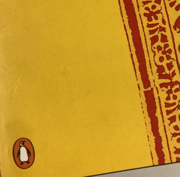 Zoomed in logo of Penguin books