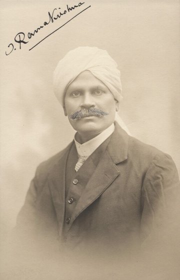 Photo thought to depict T. Ramakrishna Thottakadu Ramakrishna Pillai