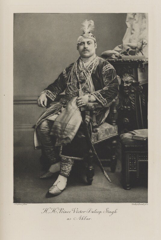 Prince Victor Albert Jay Duleep Singh as Akbar