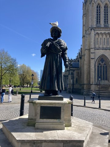 Photo of the Rammohun Roy Statue in Bristol