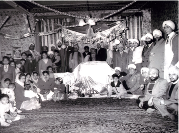 Scotland's first Gurdwara, 79 South Portland Street, 1953