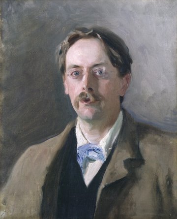 Painting of Sir Edmund William Gosse