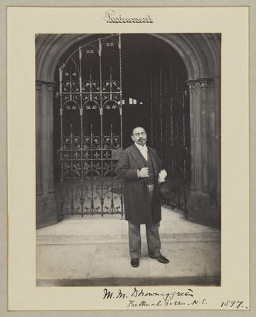 Photo of Sir Mancherjee Merwanjee Bhownaggree