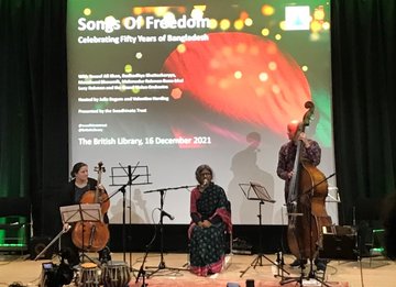 Photo of performance by Swadhinata Trust