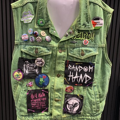 Tayyaba's punk vest or jacket
