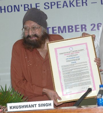 Photo of Khushwant Singh