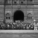 Group photo of delegates at 1911 Universal Races Congress