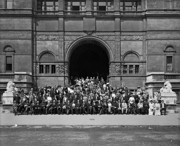 Group photo of delegates at 1911 Universal Races Congress