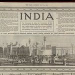 Indian Pavilion advert from British Empire Exhibition; The Times, 24 May 1924